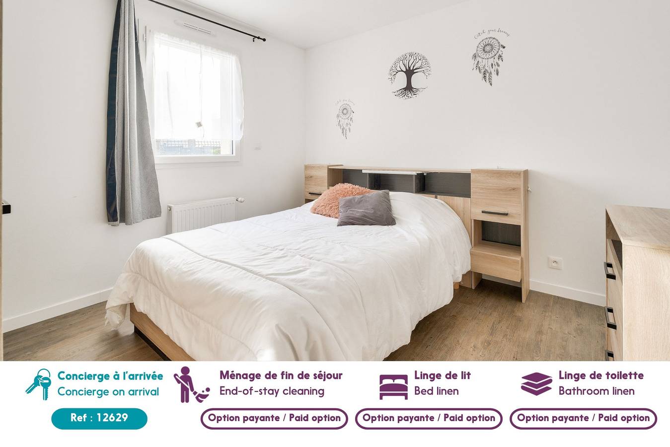 Maison récente et cosy pour 6 avec jardin in Ploubalay, Dinan region