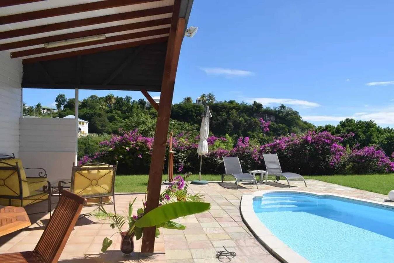 Encantadora villa con piscina privada - Le Gosier. in Le Gosier, Guadalupe
