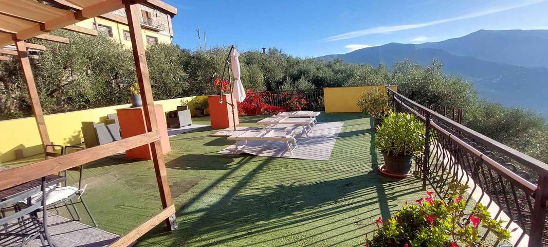 Gîte pour 5 personnes, avec balcon, animaux acceptés à Lucinasco - 4