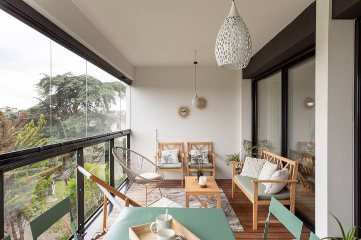 Apartamento entero, Namasté - Bel appt pour 5 avec terrasse, parking in Rennes, Región de Rennes