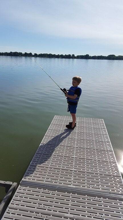 Lake Front Einheit, 6 Personen, ideal für Familien, Basteln oder Angeln - untere Ebene in Le Sueur County