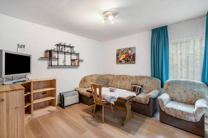 Bungalow '15 - Finnhütte' mit privater Terrasse und gemeinsamem Garten in Niesky, Oberlausitz-Niederschlesien
