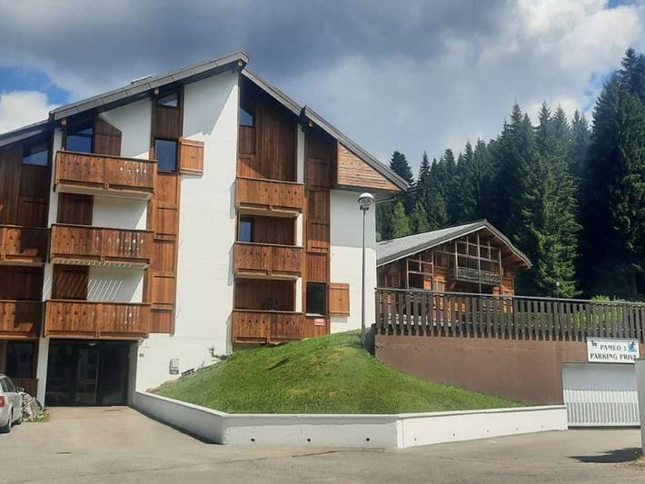 Vakantieappartement voor 4 personen, met balkon in Les Gets