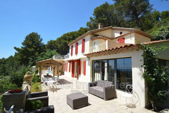 Villa pour 6 personnes, avec piscine ainsi que jardin et vue, animaux acceptés à Aix-en-Provence - 2