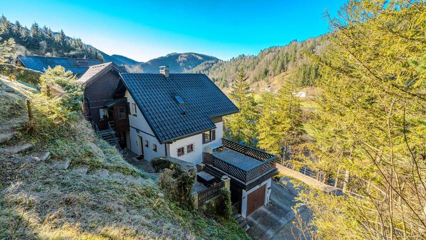 Ferienhaus für 4 Personen, mit Balkon und Terrasse sowie Ausblick in Lunz am See