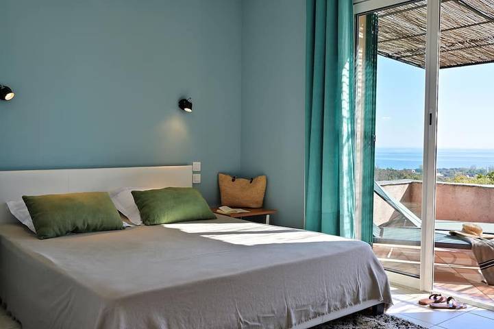 Domaine Punta Della Guardia Le Calme Et Le Belvedere Sont Le Luxe vue mer in Prunete, Cervione