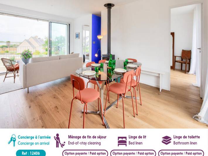 Gîte pour 6 personnes, avec jardin dans Lilia - 4