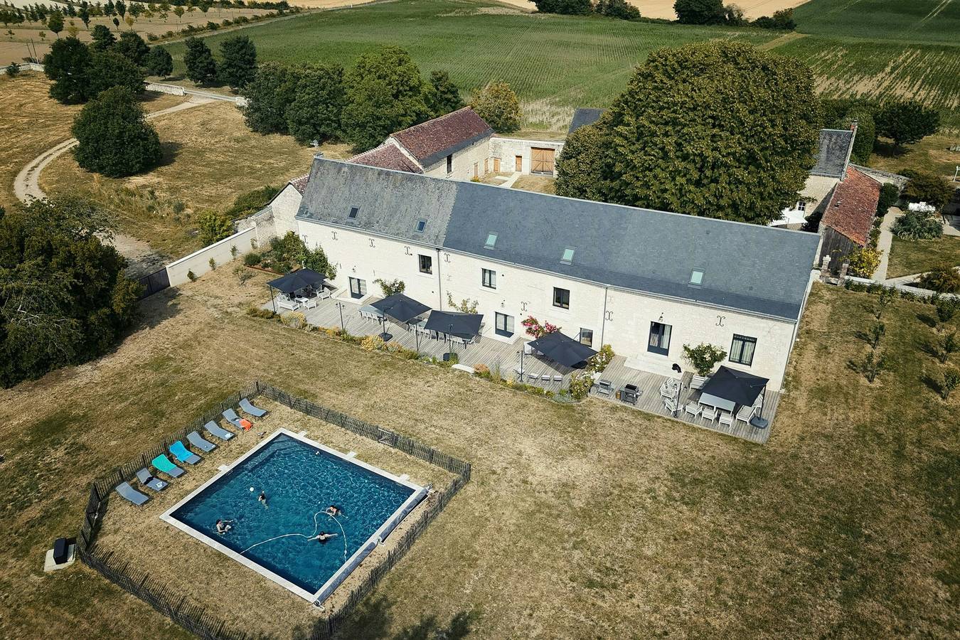 Maison de maître près du Château du Rivau in Lémeré, Parc naturel régional Loire-Anjou-Touraine