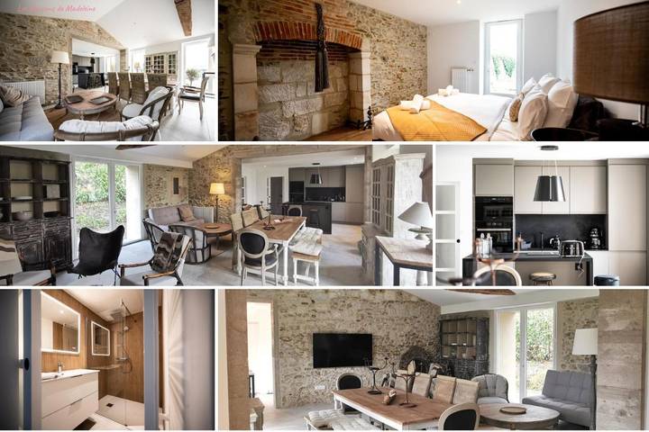 Gîte pour 8 personnes, avec jardin à Le Landreau - 2