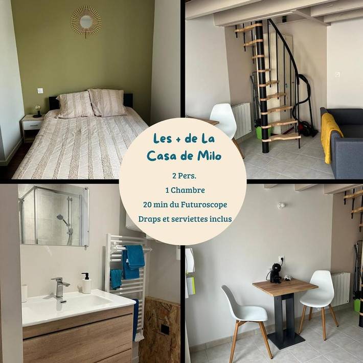 Appartement de vacances pour 2 personnes
