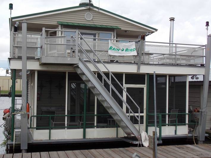 Péniche pour 12 personnes, avec balcon à Lafitte - 4
