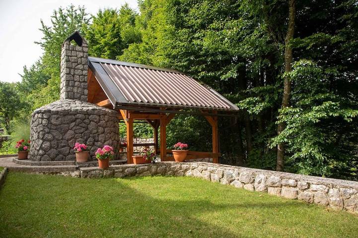 Ferienhaus für 6 Personen, mit Garten