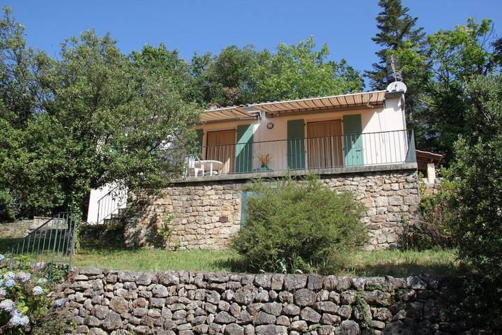 Maison de vacances pour 6 personnes, avec Balcon et Terrasse ainsi que Jardin et Vue