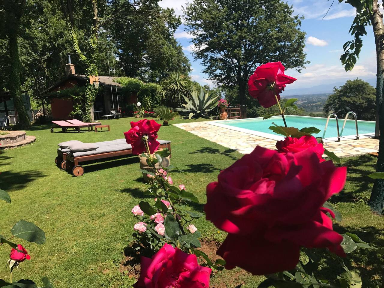 Ferienvilla mit Garten, Grill und Terrasse in Sutri, Lago di Bracciano