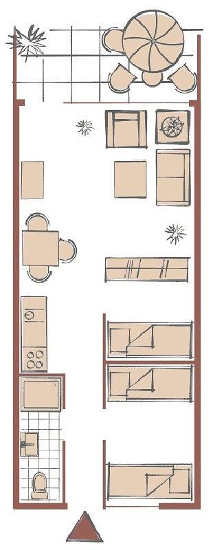 Ferienwohnung für 3 Personen, mit Meerblick und Balkon in Großenbrode - 2