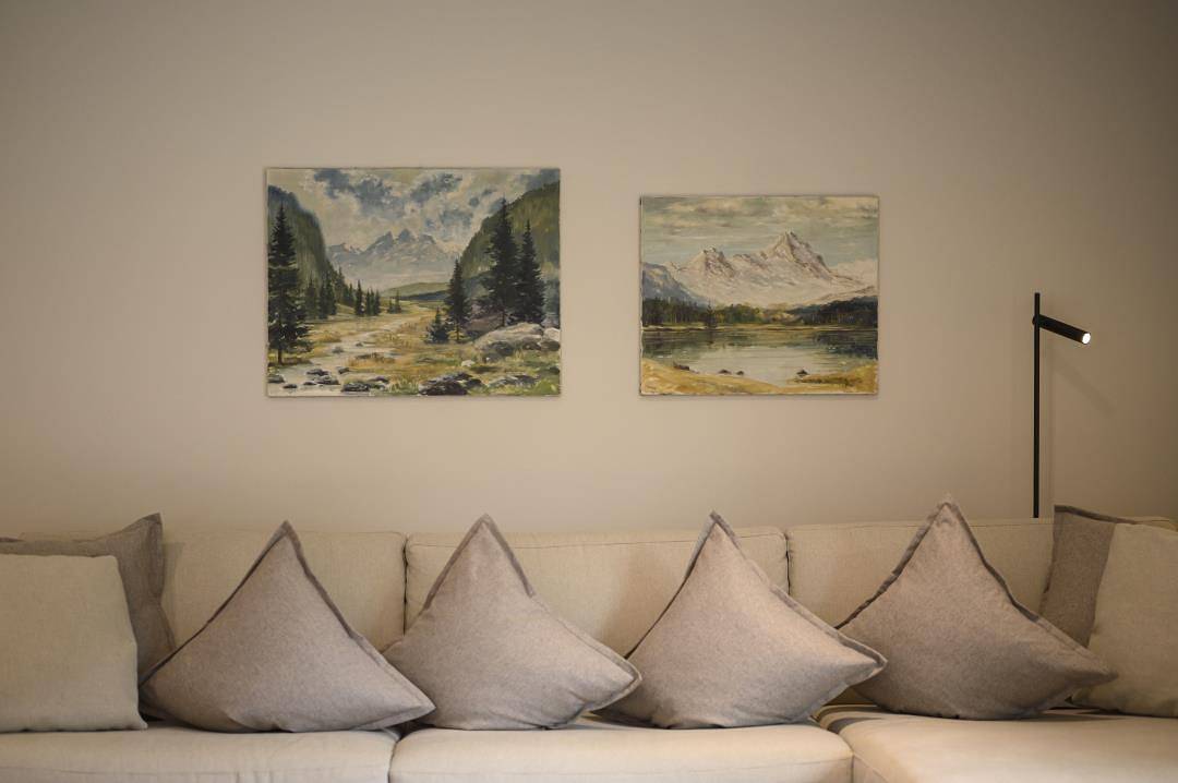 Ganze Ferienwohnung, Ferienwohung Bergblick 1342 in Oberammergau in Oberammergau, Bayerische Alpen