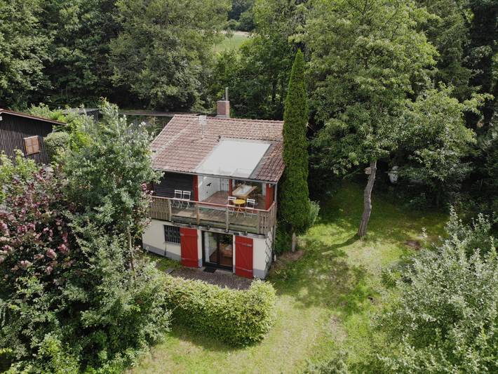 Ferienhaus für 6 Personen, mit Balkon und Terrasse sowie Garten und Sauna in Wabern