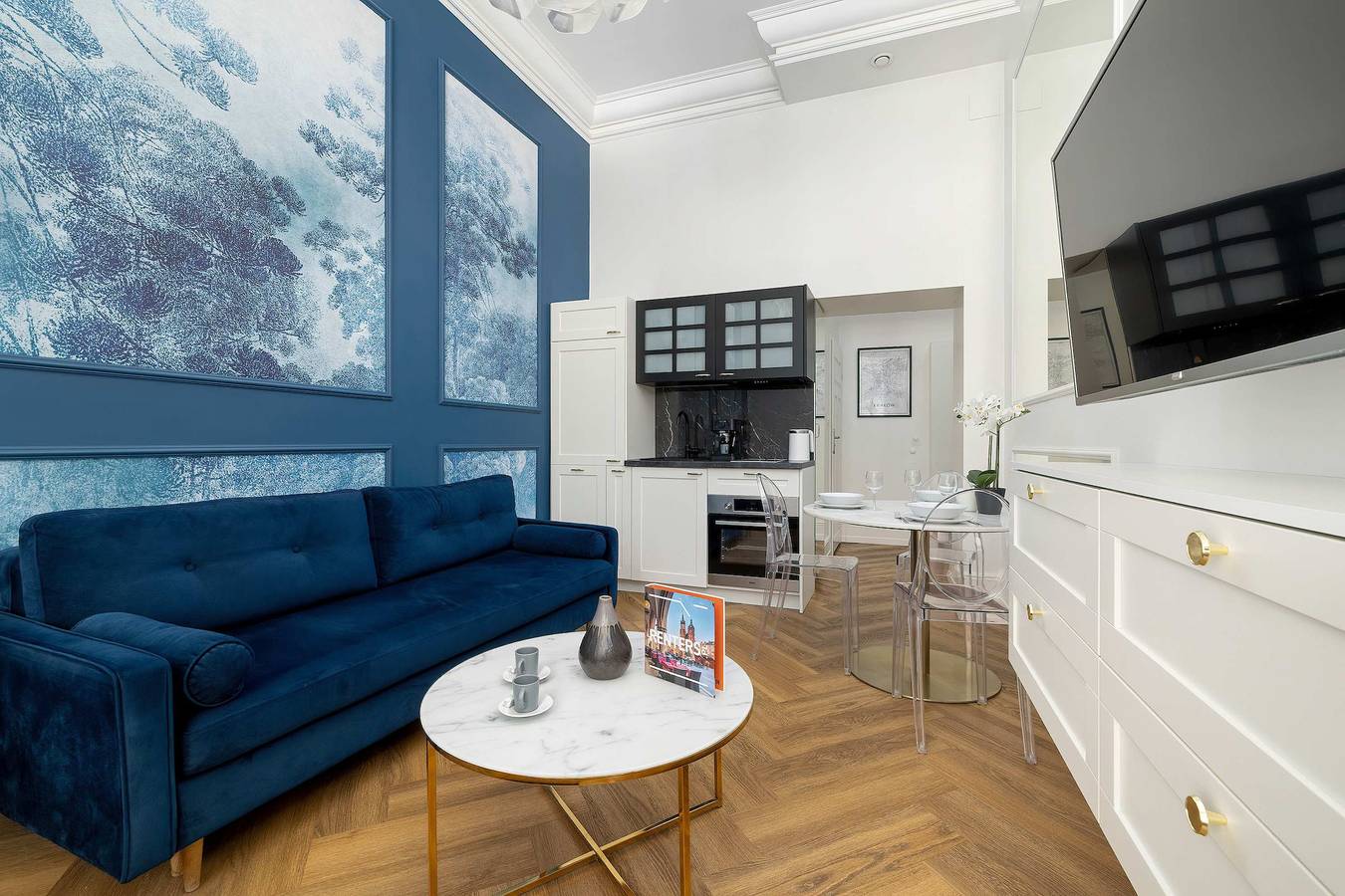 Estudio entero, Św Gertrudy 10 Krakow | Atmospheric studio apartment near the Old Town | Pet-friendly in Cracovia, Pequeña Polonia (región histórica)