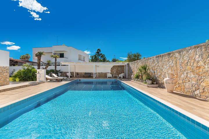 Ferienhaus für 7 Personen, mit Garten und Pool in Torre Dell'orso - 4