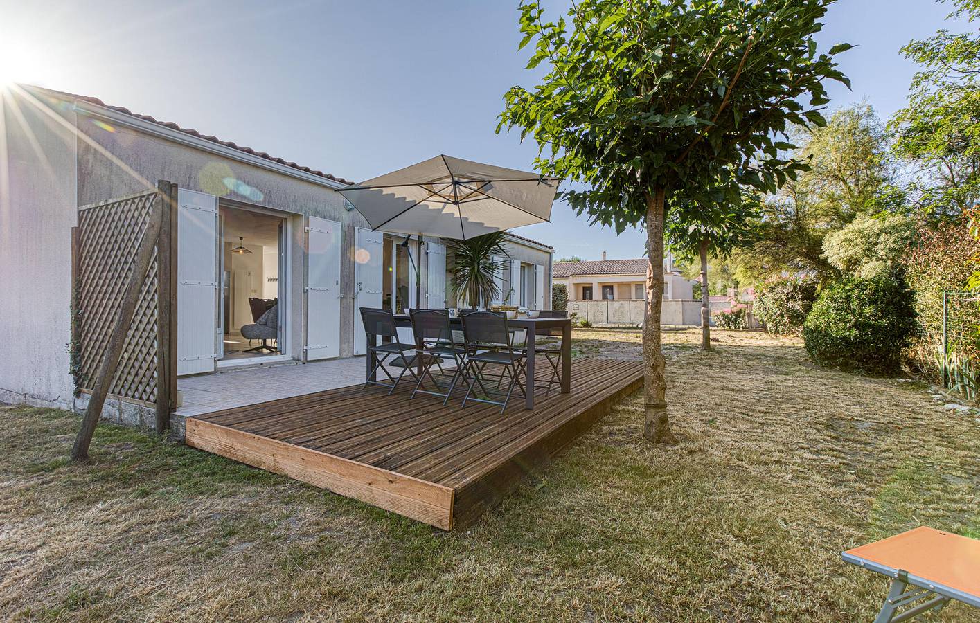 Gemütliches Apartment mit Garage, WiFi und Garten - Nähe Fluss und Küste in Bourcefranc-le-Chapus, Côte de Beauté