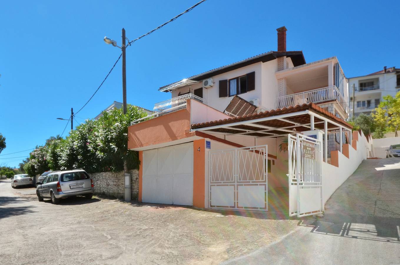 Cały apartament, Jednopokojowy apartament przy plaży Arbanija, Ciovo -b in Arbanija, Čiovo