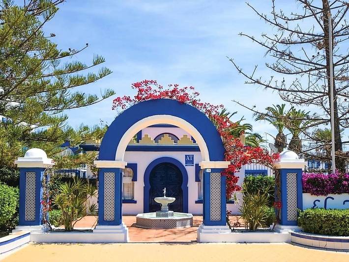 Cabaña para 4 personas, con piscina y jardín en Andalucía