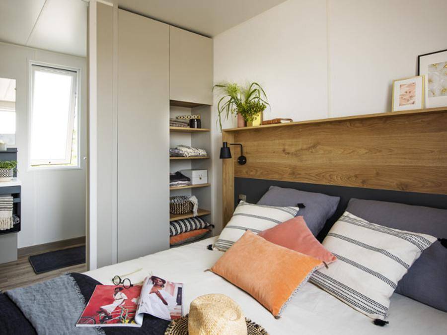Camping La Garenne de Moncourt - Mobilhome 4 personnes - M- Home 2ch étang lit superpsé in Rue (homonymie), Région d'Abbeville