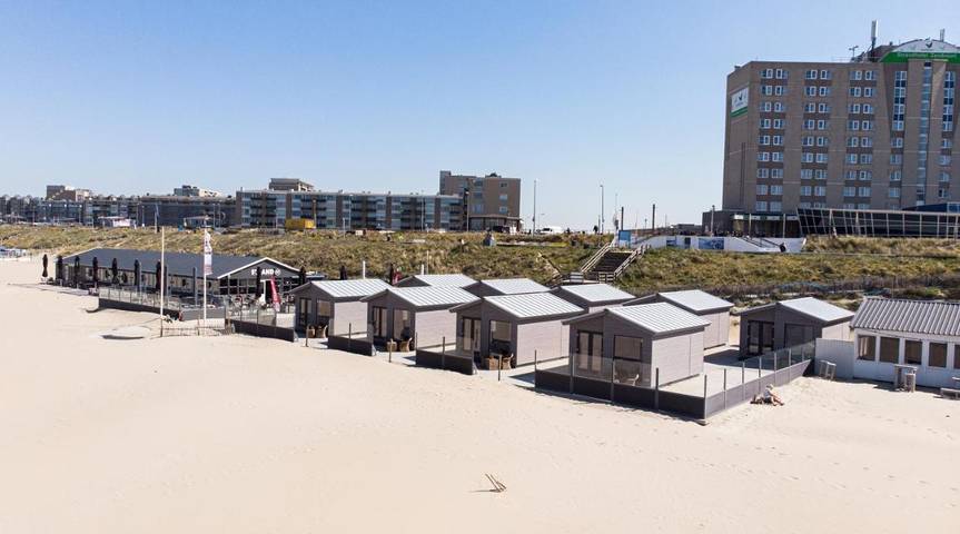 Privatzimmer für 4 Personen, mit Terrasse und Ausblick in Zandvoort