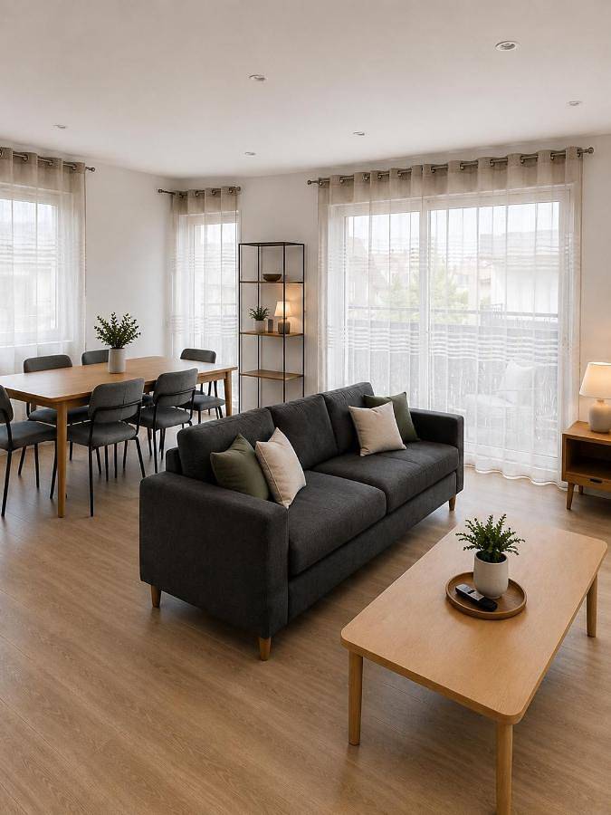 Appartement de vacances pour 4 personnes, avec balcon