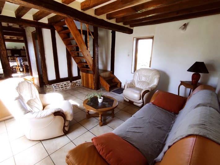 Gîte pour 6 personnes, avec terrasse et jardin, animaux acceptés dans l' Eure - 2