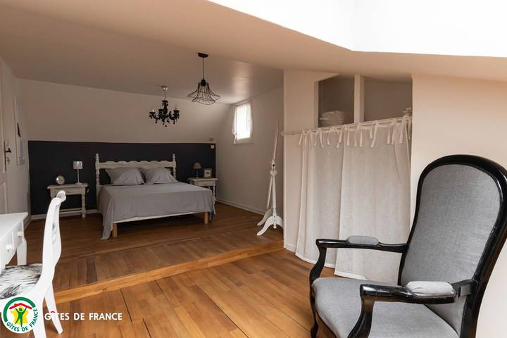 Gîte pour 4 personnes, avec Balcon ainsi que Terrasse et Jardin