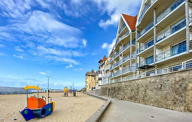 Ferienwohnung für 4 Personen, mit Terrasse in Wimereux