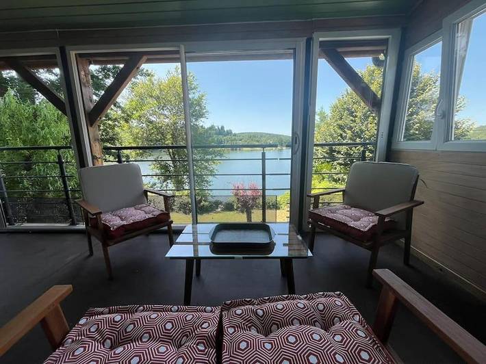 Chalet pour 4 personnes, avec vue et balcon - 1