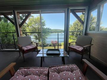 Maison de campagne pour 4 personnes, avec balcon et vue dans Lac de Saint-Étienne-Cantalès