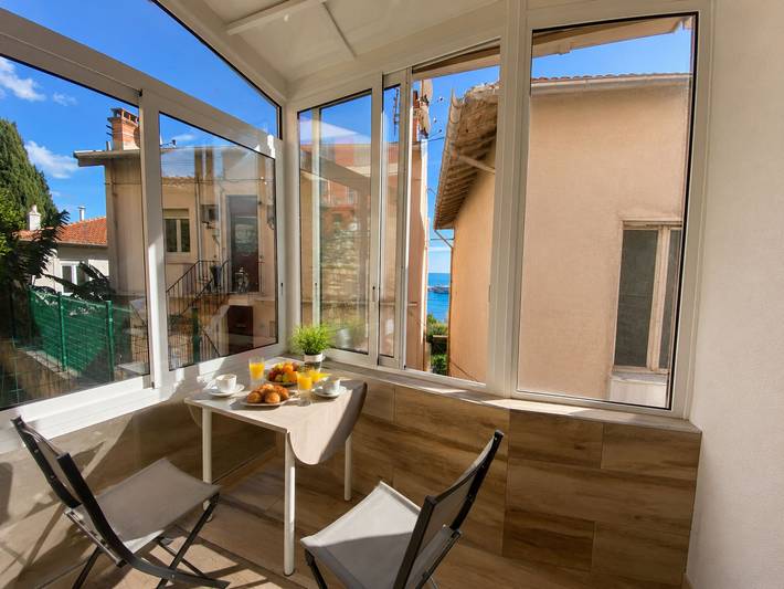 Maison de vacances pour 4 personnes, avec balcon - 1