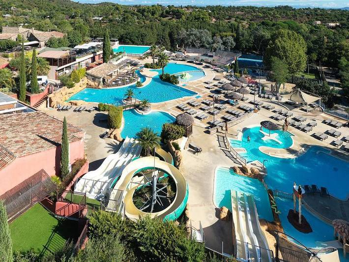 Camping voor 4 personen, met sauna, met huisdier in Roquebrune-sur-Argens