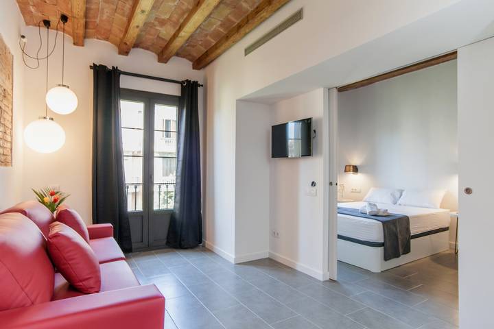 Appartement de vacances pour 4 personnes, avec Balcon et Piscine à Barcelone