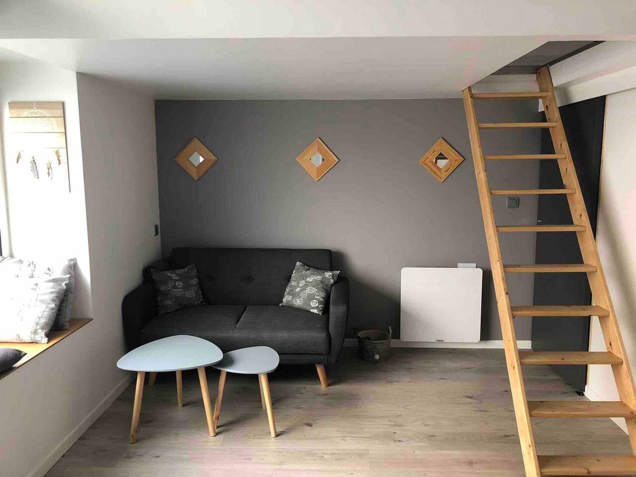 Studio entier, Studio moderne à Clermont-Ferrand – 35 m² + Parking gratuit in Clermont-Ferrand, Parc naturel régional des Volcans d'Auvergne