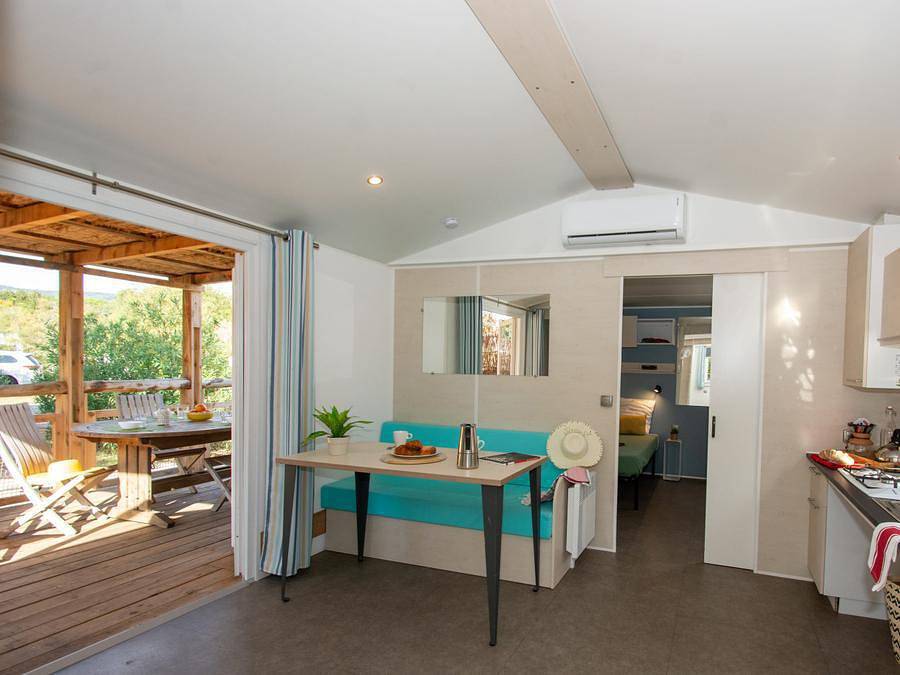 Camping au Paradis des Campeurs - Mobilhome 4 personas - Silva (Pmr) in Roquebrune-sur-Argens, Region de Draguignan