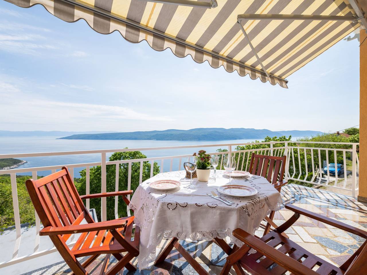 Sara in Plomin, Ostküste Istrien