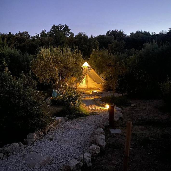 Camping pour 4 personnes, avec vue et jardin en Sicile - 2