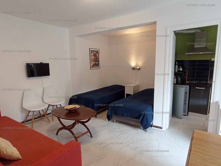 Ganzes Studio, Studio in Strandnähe mit Parkplatz und Wlan in La Côte Vermeille, Collioure