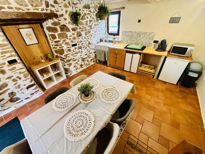 Appartement de vacances pour 7 personnes, avec terrasse et vue