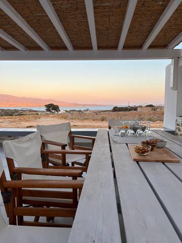 Gîte pour 4 personnes, avec terrasse dans Antiparos Ville