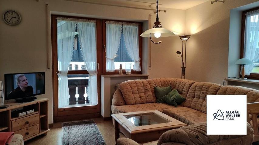 Vakantiewoning voor 4 personen, met balkon en uitzicht in Steibis