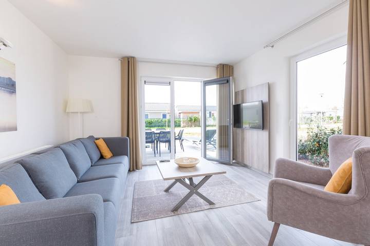 Strandhaus für 6 Personen, mit Terrasse und Balkon/Terrasse in Belgien - 2