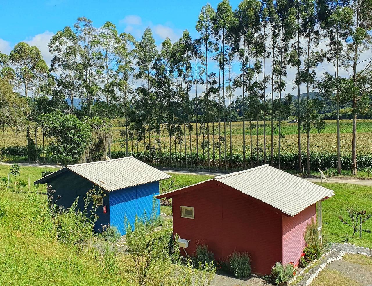Estudio entero, Pousada Mato Verde - Chalé Vermelho - Montanha in Urubici, Santa Catarina