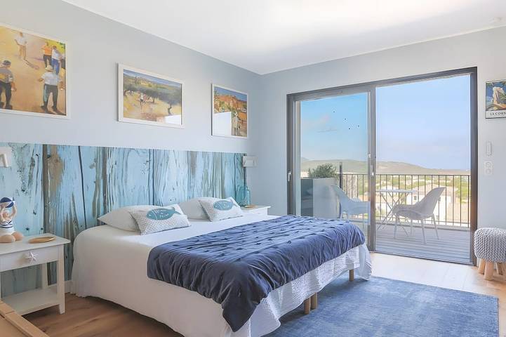 Chambre d’hôte pour 2 personnes, avec jardin et piscine à Palasca
