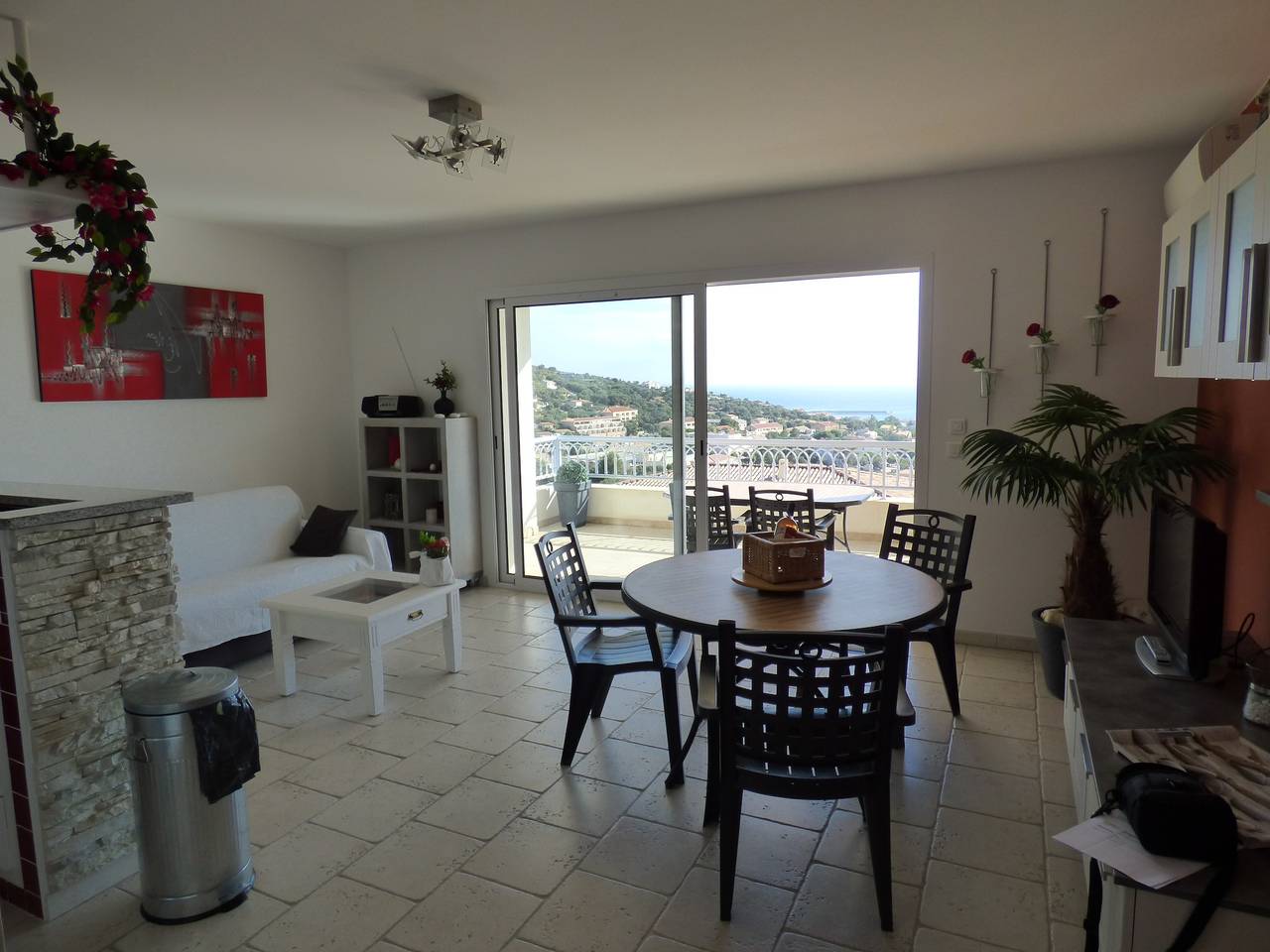 Appartement entier, T2 meublée de tourisme 3 face mer à l'ile rousse in L'Île-Rousse, Région de Calvi