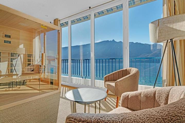 Apartamento de vacaciones para 6 personas, con vistas además de sauna y balcón - 1